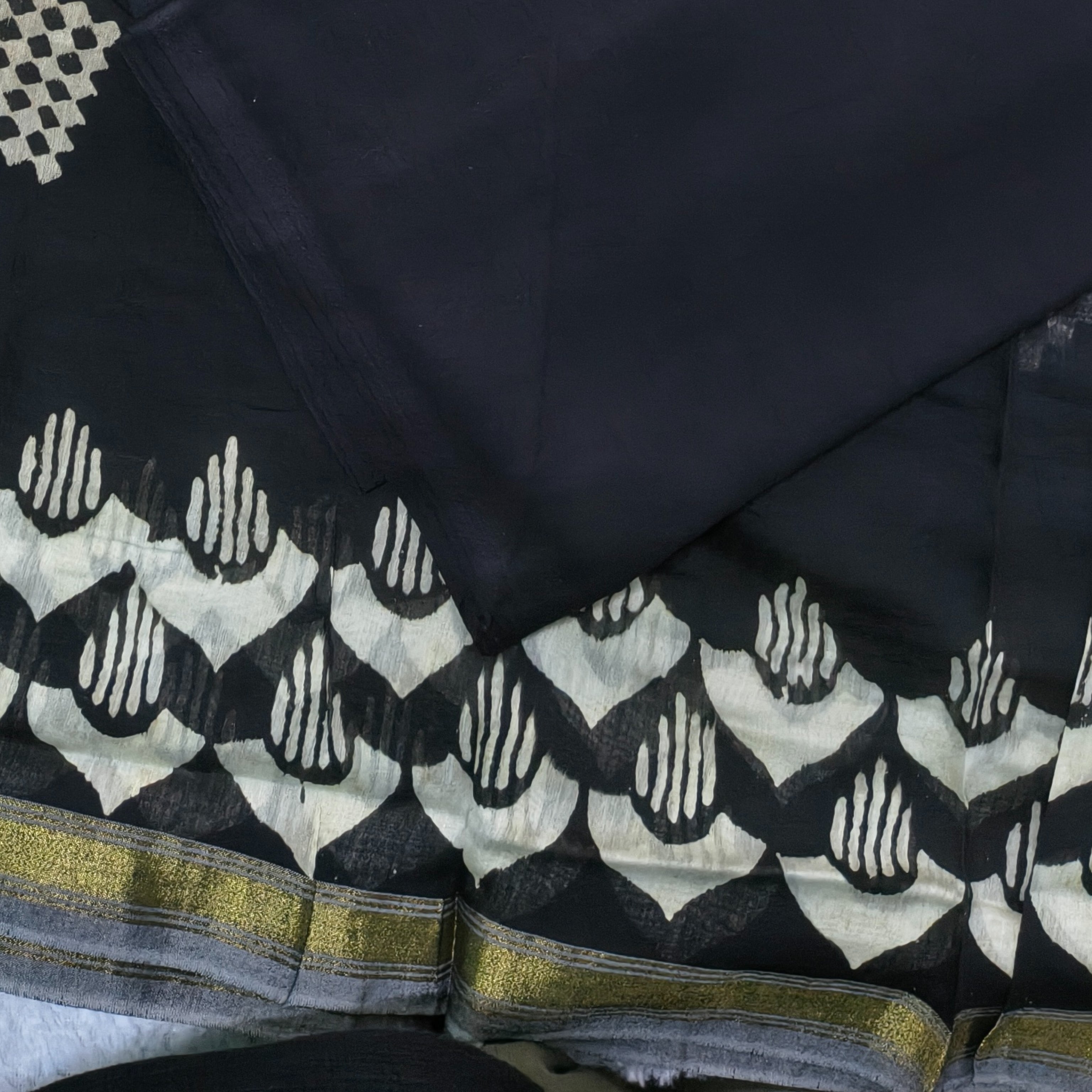 Sky Blue Button Detail Chudithar