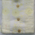 Cream Embroidered Chudithar