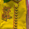 Mustard Yellow Cotton Chudithar