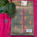Olive Green Geometric Chudithar